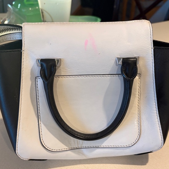 Michael Kors Two-Tone Black and White Satchel - Picture 5 of 8